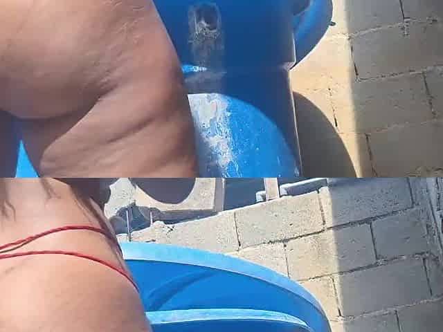 Up the booty of my large-assed stepdaughter