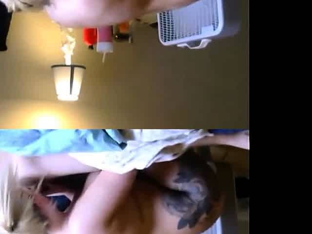 My Blonde Girlfriend's Cheating Blowjob