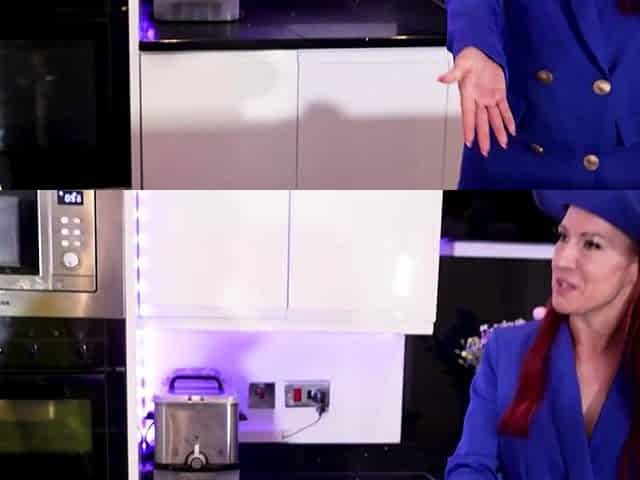 MilfAf Redhead Firegirl Negotiates Kitchen Reno with Hardco