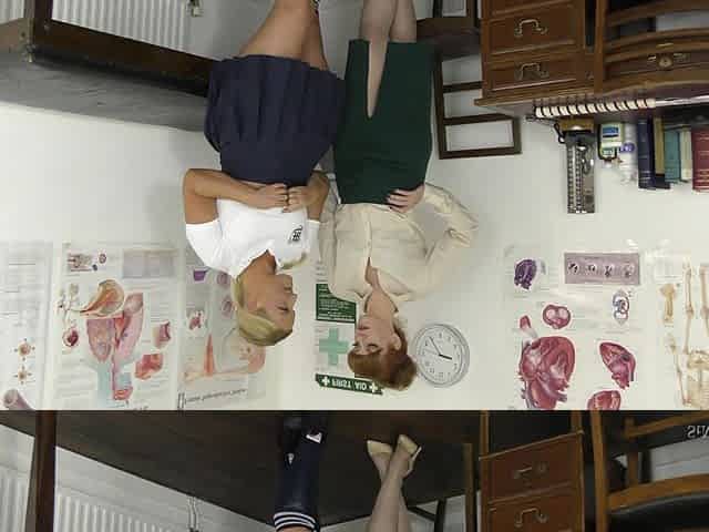 Essie & Miss Page; Jerk off & Cum on Their Tits