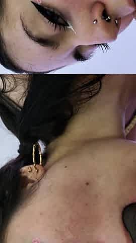 I Put All His Cock in My Mouth and Make All the Milk Come Out to Swallow!