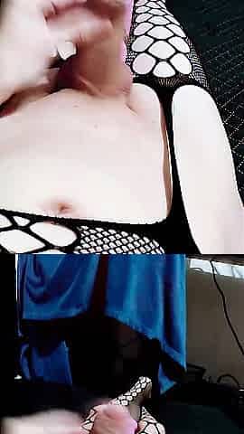 White femboy jack off