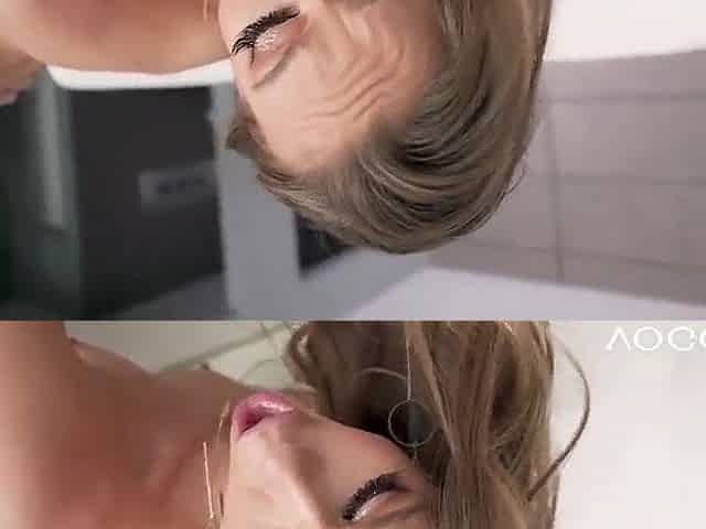 Naomi Swan Demands Anal Creampie After Sloppy Fellatio In Her Petite Outfit