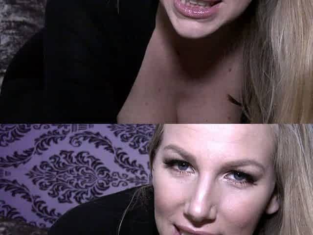 Busty Blonde Babe Plays with her Big DIldo HD