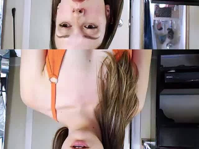 Cute blonde amateur webcam teen masturbating