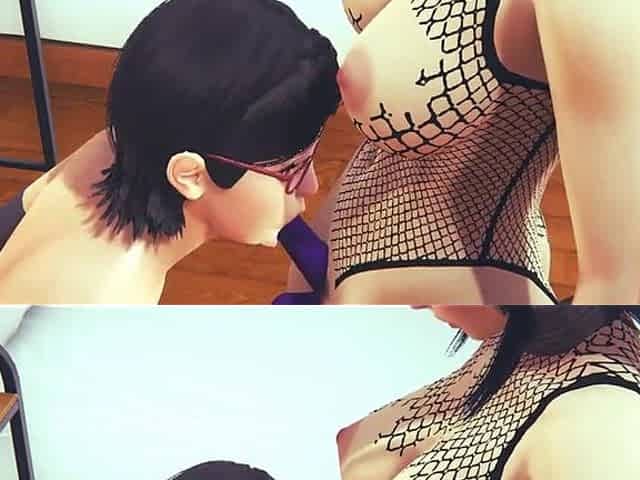 Naruto Hentai - Hinata with Strapon Sex with Sarada - Japanese Asian Manga Anime Film Game Porn