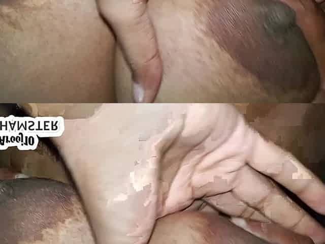 Big Natural Ebony Boobs Close up