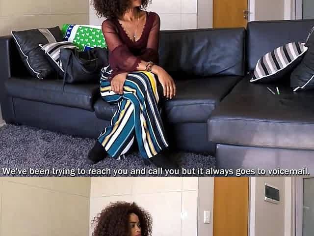 Ebony MILF ghosted my calls yet returns for hotel fuck