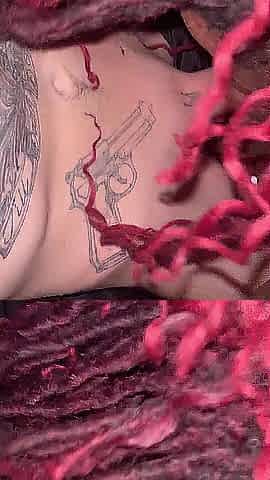 hawt black step sister desires him to choke her with his large knob