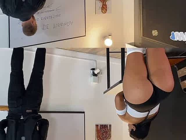 HORNY Latina student bangs timid teacher Brian Evans in swap for passing the subject - super scorching gonzo porn!