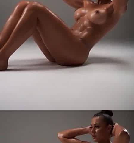 Fit lesbo working out