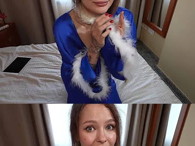 Anal with stepdaughter on Christmas morning. I ask her not to shriek, eh
