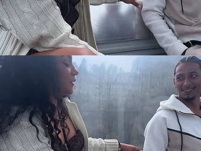 I Give a Blowjob on the Subway Cable to a Stranger and Then I Invite Him to Fuck in the Arvi Forest