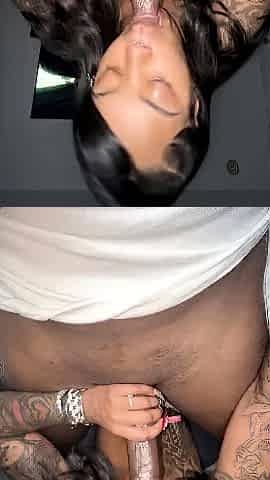 Hot Black Maid Does Some Webcam Black and Ebony