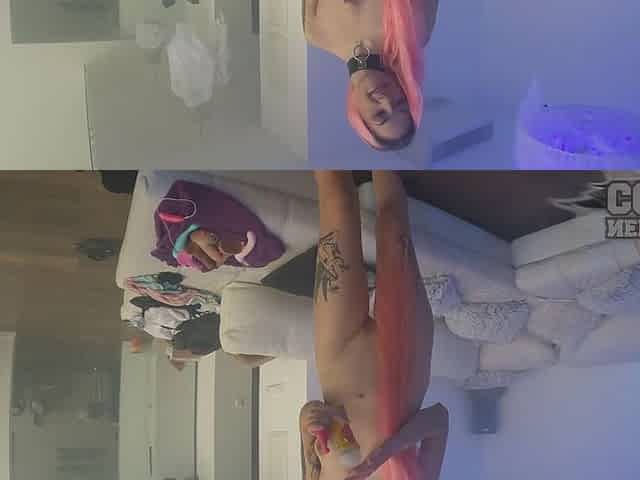 Gorgeous Model Adele Does Sexy Striptease Dancing Then Uses Pussy Licking Toy To Orgasm