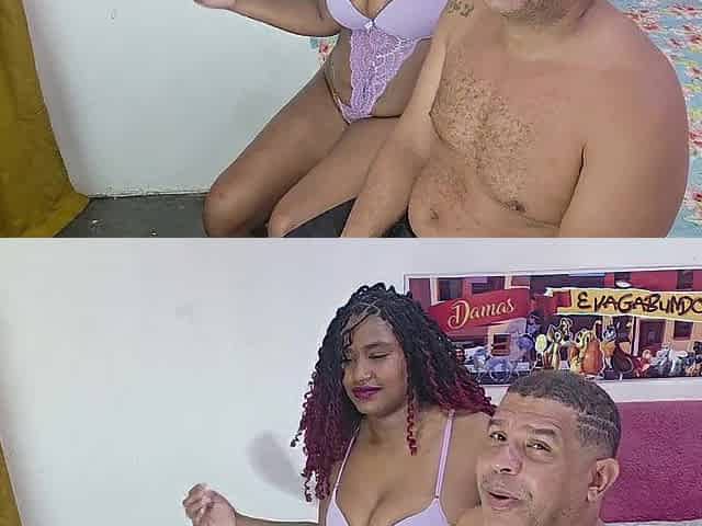 Putting it in the ebony beauty's booty, Aline Ebony, 100% anal.