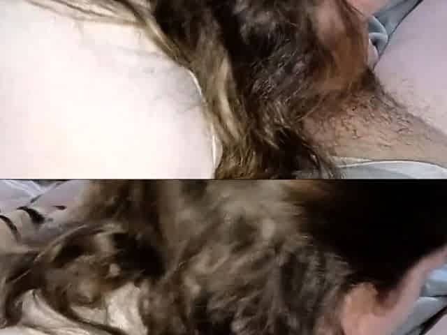 Accidental Huge Cumshot in Blonde Babe's Mouth
