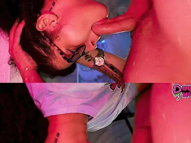 Destroying her Trachea ~ Remy Woods ~ Latin chick Skull Drilled Against a Wall ~ BWC