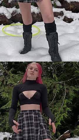 Peeing in the Snow