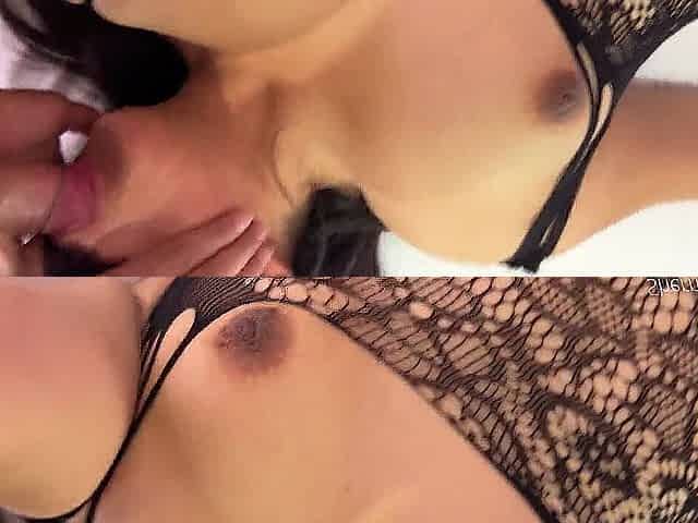 Hot ebony underware.