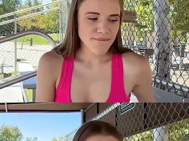 A Young Girl With A Smooth Pussy Deftly Saddled A Strong Cock