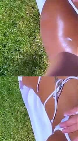 Nasty brunette pornstar with big boobs