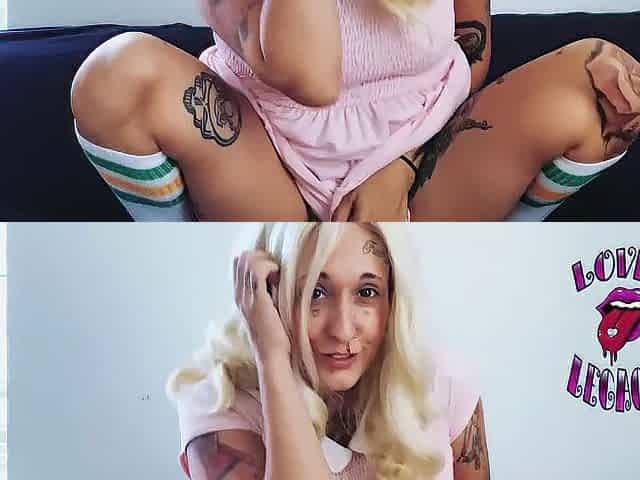 3L3V3N Bangs Her Butt To Escape The Upside Down