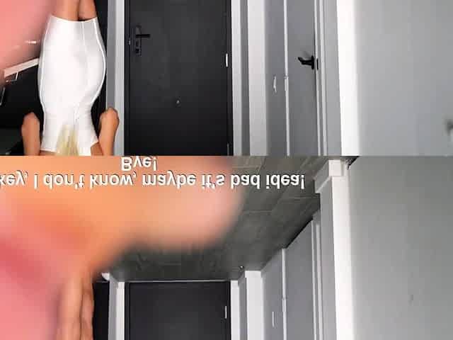 Step Mom caught Step Son jerking off and help him to cum