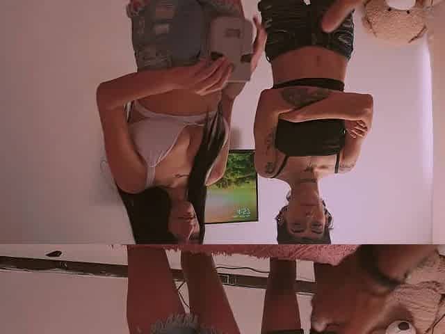 Fighting with my girlfriend, our boyfriend make us think on peace and love with his biggest dong