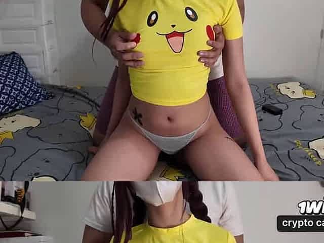 Beautiful pinay cheers up her hottest Pikachu girlcompeer with impressive XXX porn.