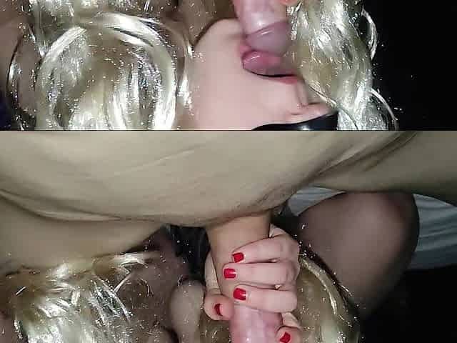 Tongue Out Oral -- Part three