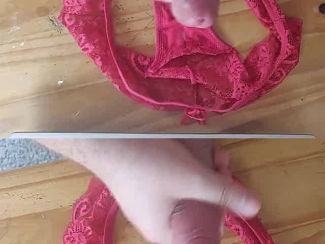 Cum on my stepdaughter bawdy and smelly pants