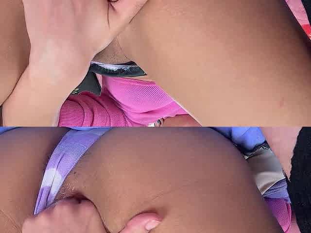 Close Up Creamy Twat and Booty Fingering - Fae Fury