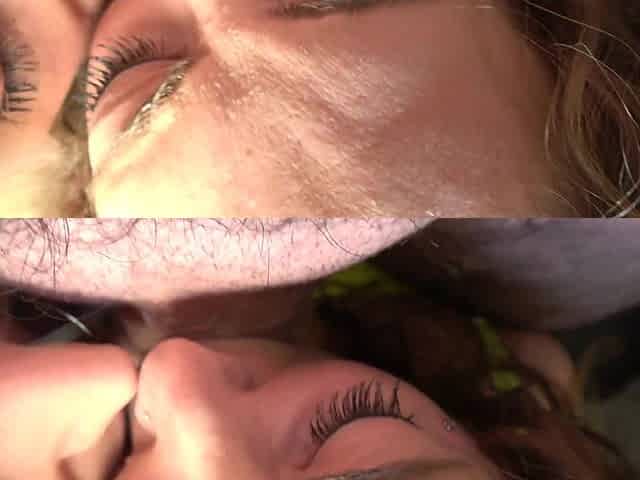 Venom Evil and Liz Rainbow share cock in an intense threesome