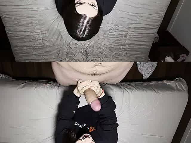I'm plan to take this giant white jock all the way down.