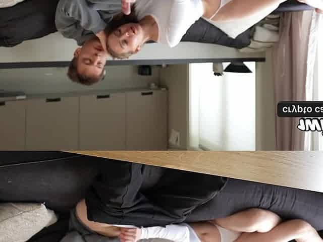 Drilled My Girlfriend during the time that Watching a Clip - Dirty Spunk flow on Her Bazookas!