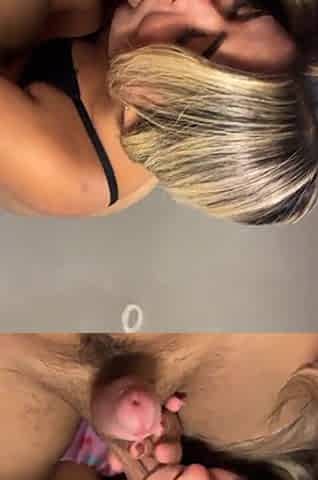 Gorgeous golden-haired loves to ride