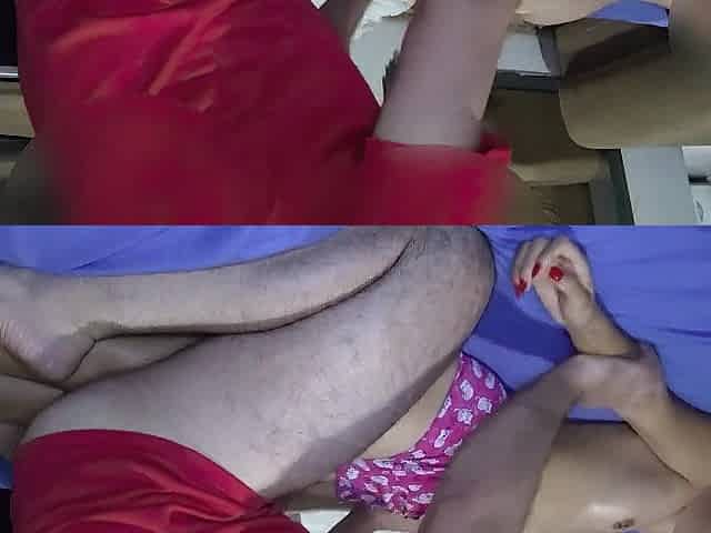 Hawt massage and blowjob in cunt!