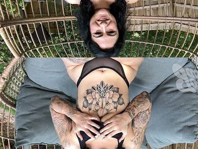 Switchy Slut Cums Outside with Lots of Dirty Talk