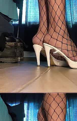 White heels