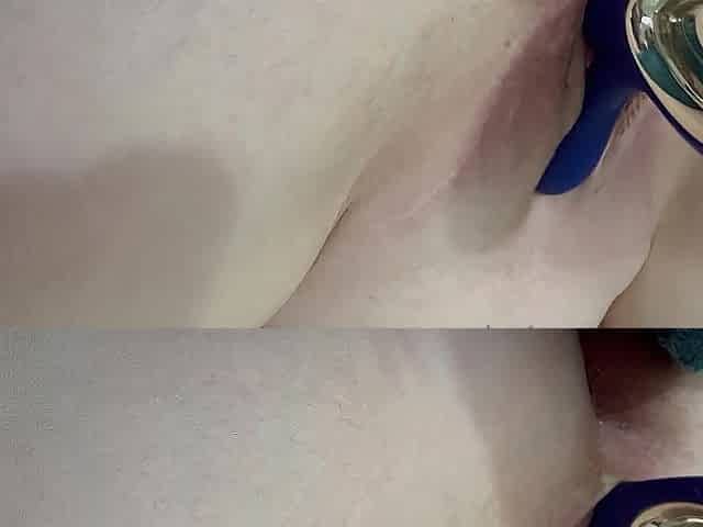 Toying, and feeling my snatch twitch (wet)