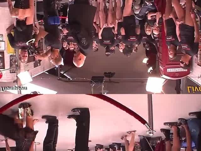 Ggg Tattooed Babe Deepthroats In Wild Gangbang Live Show With John Thompson, Mia De Berg And Big George