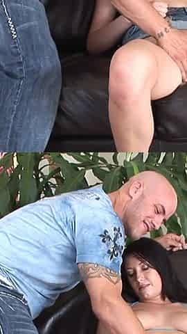 Lucky Dude with a Huge Hard Cock Fucks This Tight Young Pussy Raw