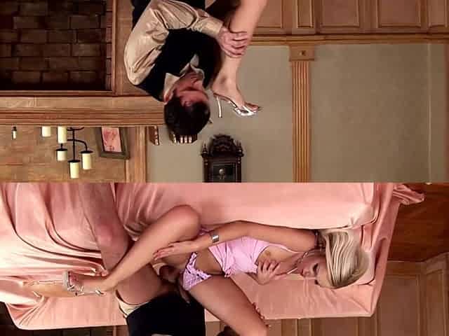 Blonde Sweetie Likes It Hard Anal and Cunt, Licking and Sucking