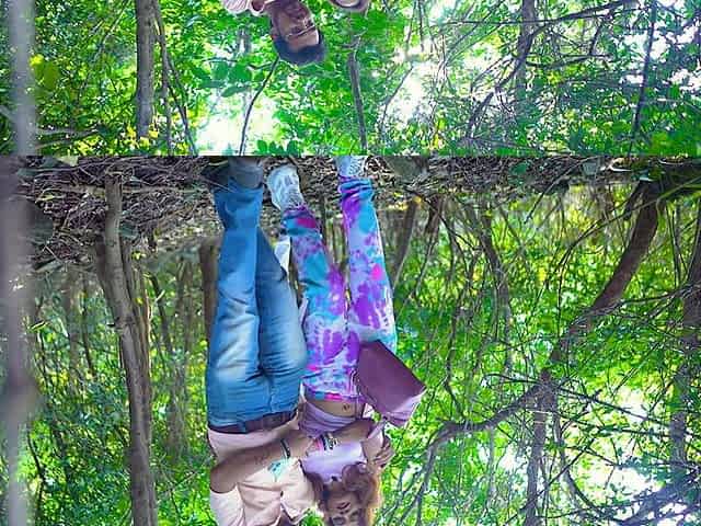 Had Hardcore Sex with Friend's Girlfriend in the Forest