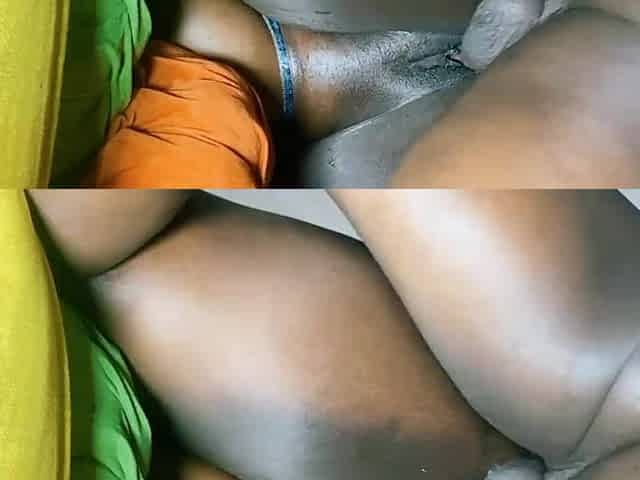Cum on her large chunky booty after going hardcore on Her Soaked twat