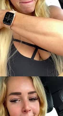 Blonde Babe Sexy Solo Masturbation
