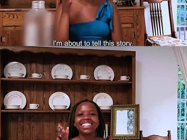 EBONY TEEN VIRGIN revealed her true desires