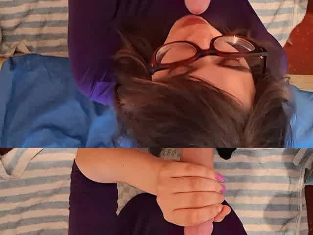 Creanise waits for a coarse unfathomable fellatio with facial
