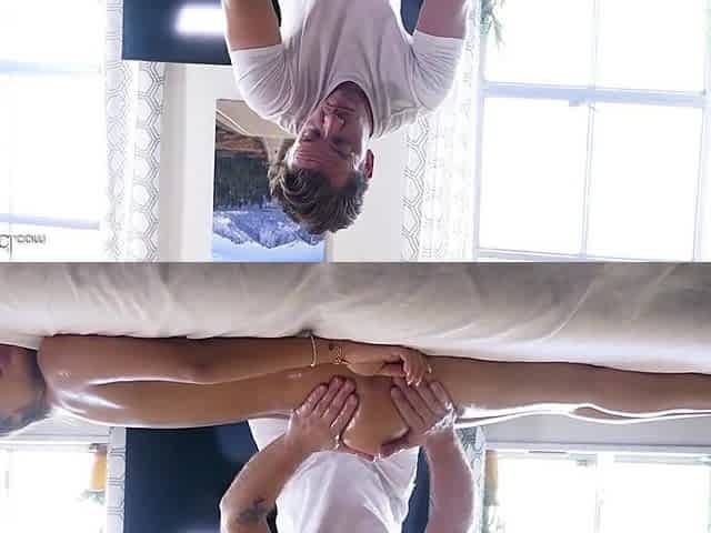 Charming Model Uma Jolie Cheats on Her Boyfriend with the Masseur